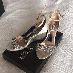 Badgley Mischka wedding shoes